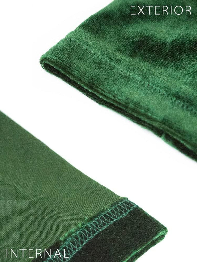 Womens Velvet Bodycon Ruched Sexy off Shoulder Bodycon Mini Club Dress Dark Green