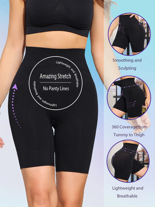 TMG High Waist Tummy Control Shapewear — Hip & Butt Lifter Shorts for Women