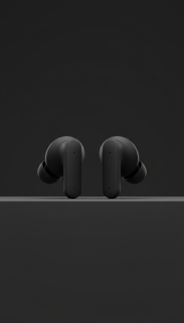 Tech Earbuds Matte Graphite